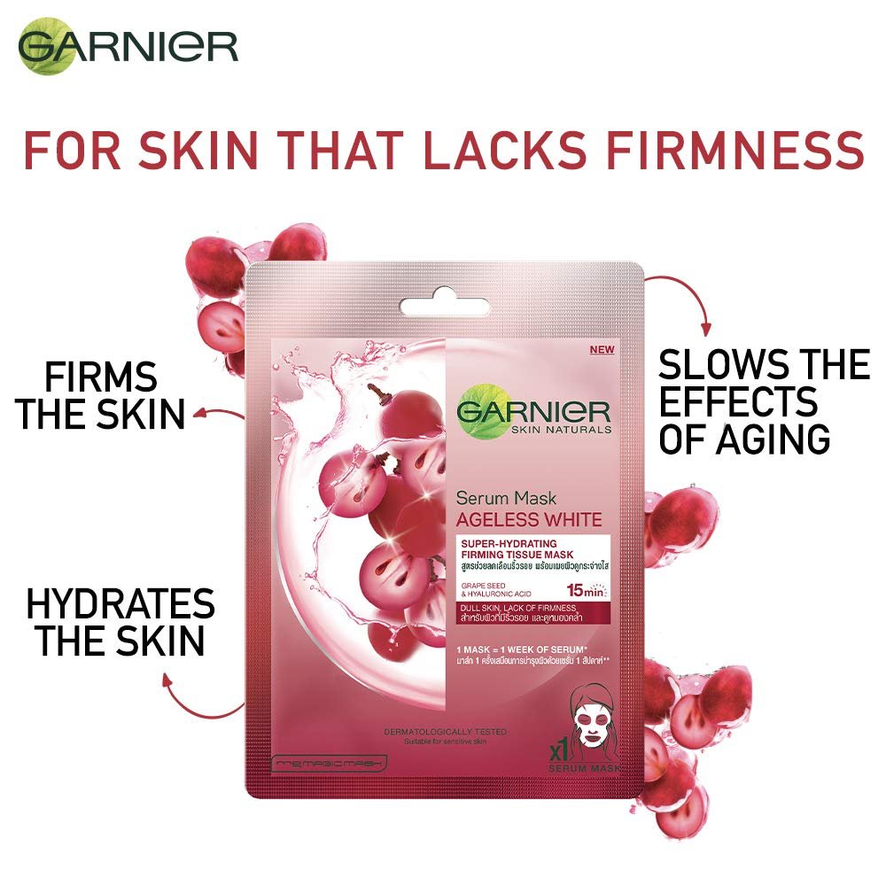 Garnier Serum Sheet Mask - Anti Aging Face Mask